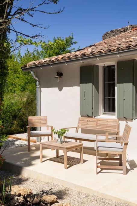 Gite Lilas Ideal Pour 4 Pers Capian Exteriör bild